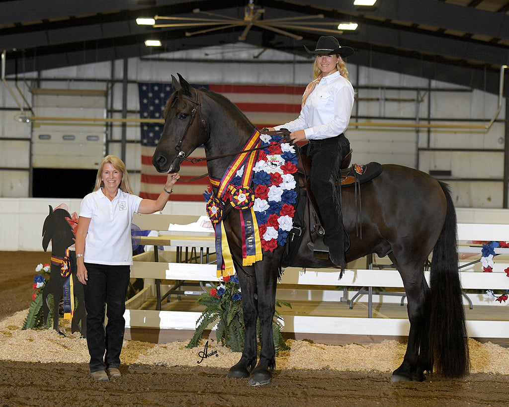 The horse lovers behind Equus EO with their horse